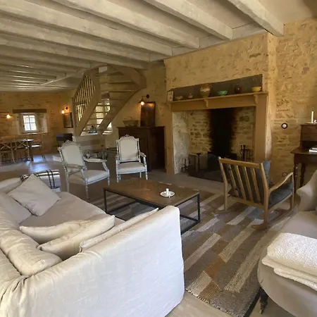 Maison En Pierre Avec Jardin Et Piscine Privee, Proche Tremolat Paunat