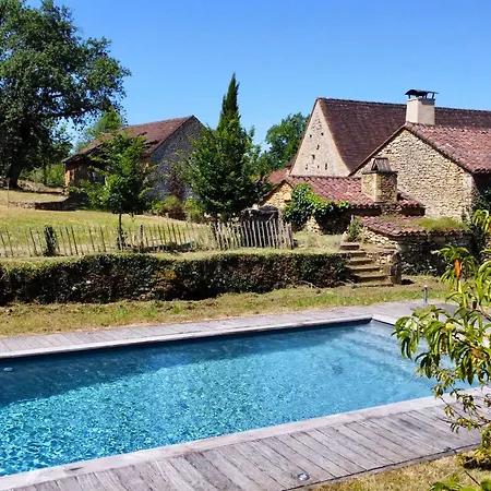 Maison En Pierre Avec Jardin Et Piscine Privee, Proche Tremolat Paunat